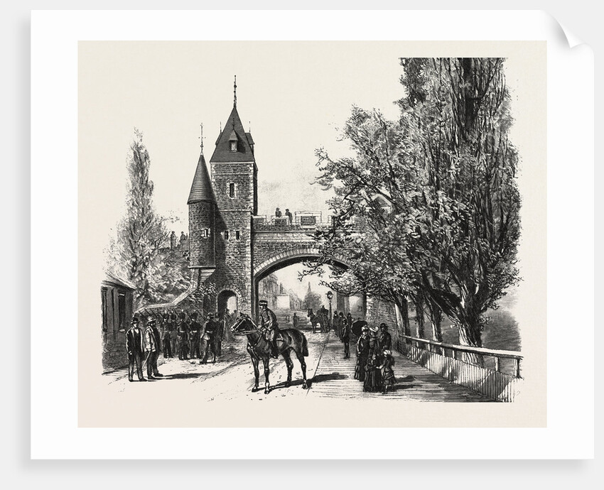 Quebec, St. Louis Gate, Canada by Anonymous