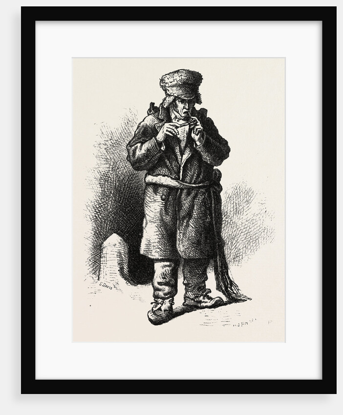 French Canadian Life, an Old Habitant, Canada by Anonymous