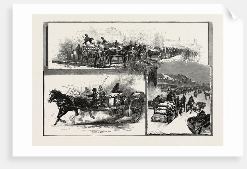 Montreal, Market Scenes in Jacques Cartier Square, Canada by Anonymous