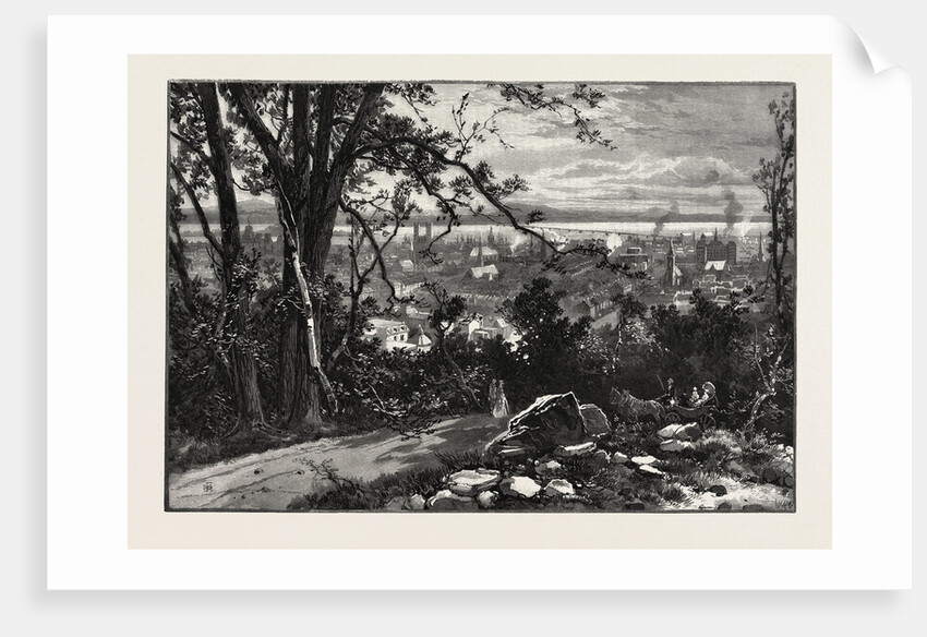 Montreal from the Mountain, Canada by Anonymous