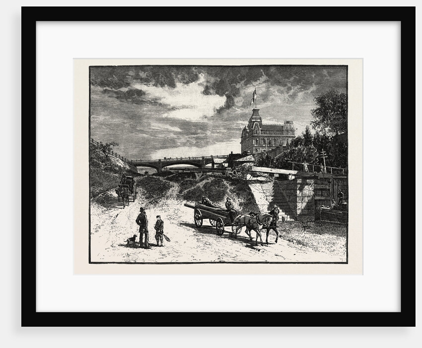 Ottawa, Rideau Canal Locks, Canada by Anonymous