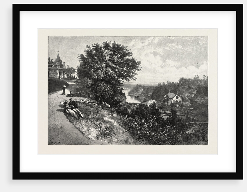 Ottawa, Mouth of Rideau Canal, from Parliament Hill, Canada by Anonymous
