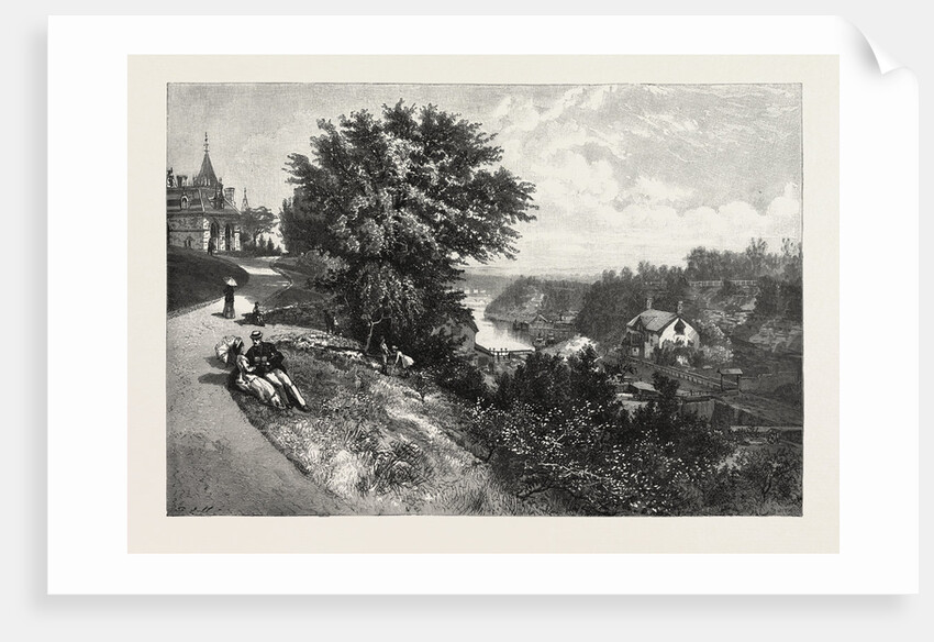 Ottawa, Mouth of Rideau Canal, from Parliament Hill, Canada by Anonymous