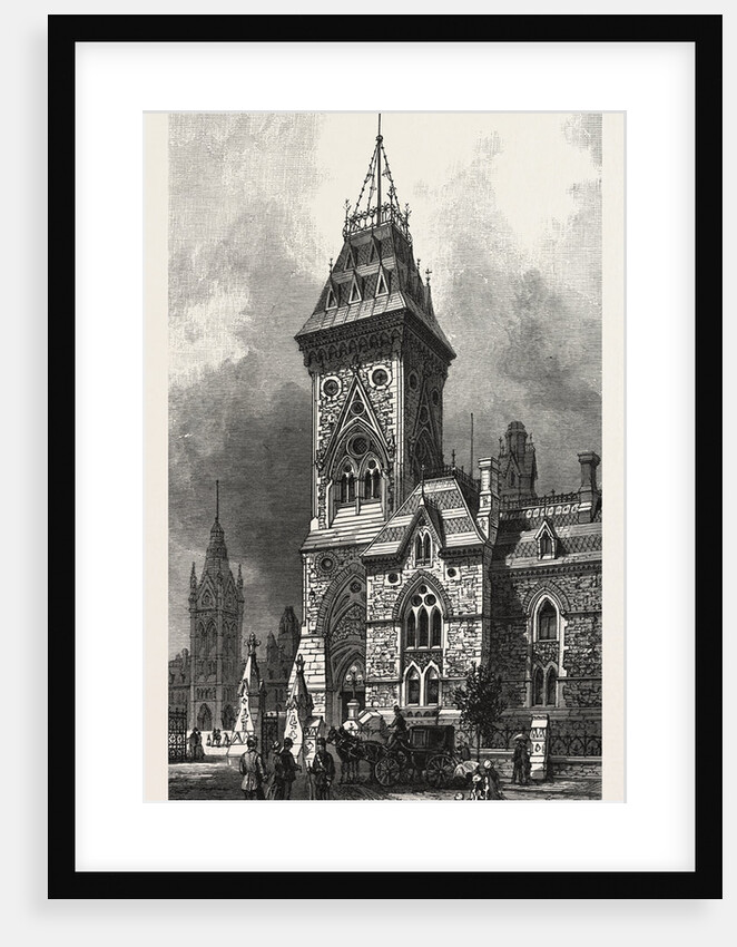 Ottawa, Tower of Eastern Block, Departmental Buildings, Canada by Anonymous