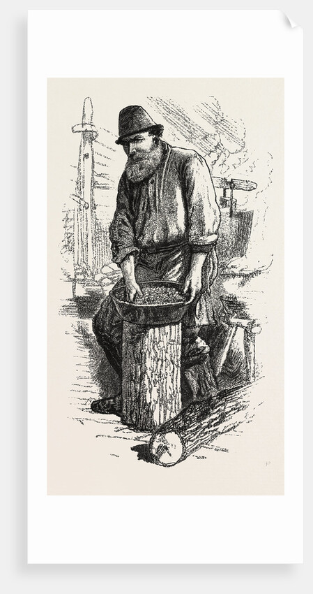 Men of the Bush, the Cook, Sketches from Life, Canada by Anonymous