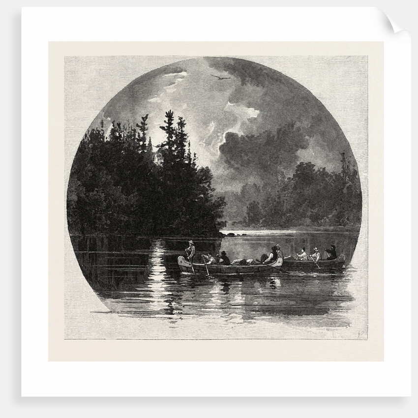 On French River, Canada by Anonymous