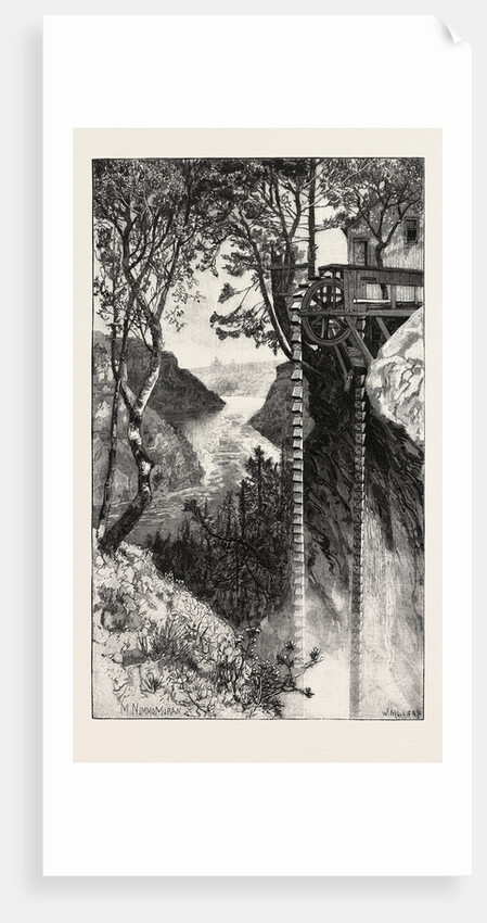 The River above Whirlpool, Canada by Anonymous