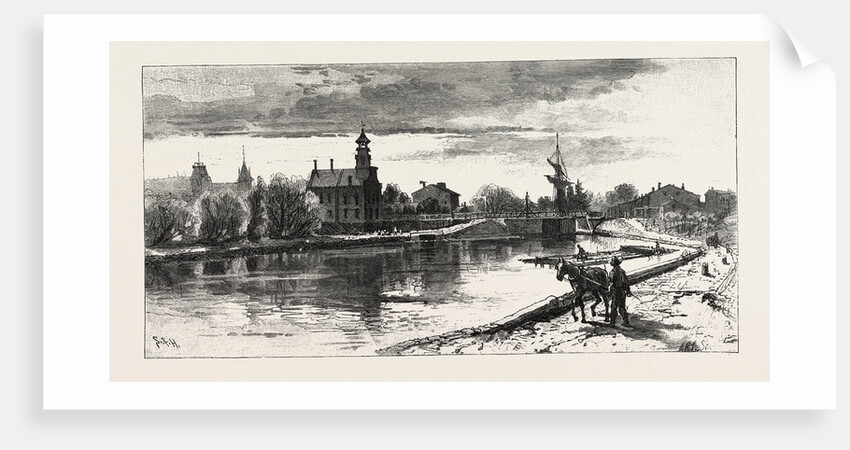 Niagara District, Thorold, on Old Welland Canal, Canada by Anonymous