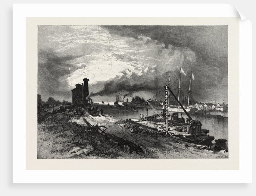 Entrance to Welland Canal, Port Colborne, Canada by Anonymous