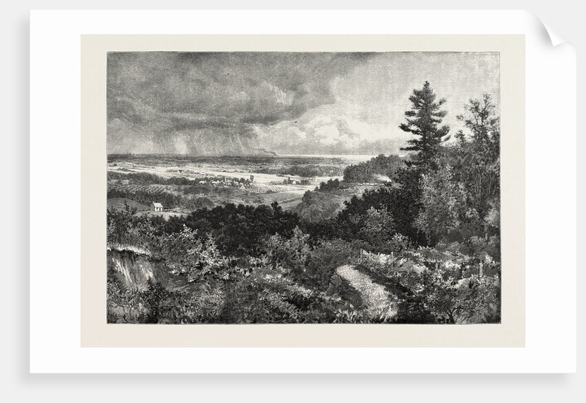 Looking Towards Lake Ontario, from Heights Near Queenston, Canada by Anonymous