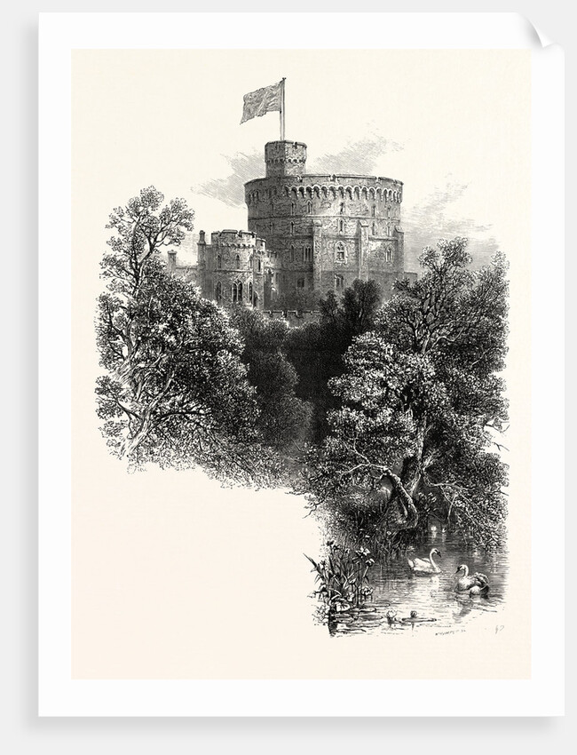 Windsor Castle, the Round Tower by Anonymous