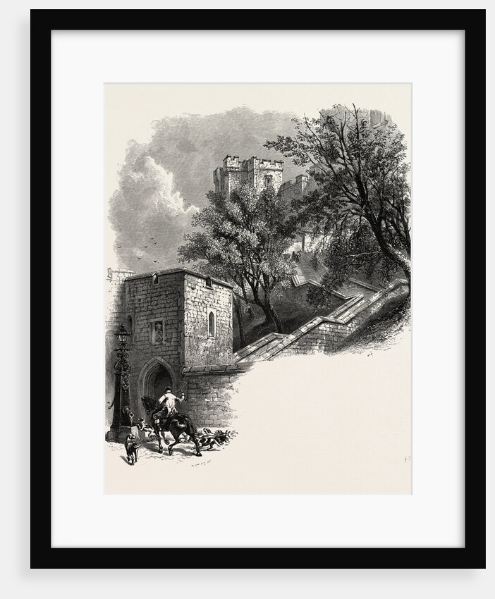 Staircase to Windsor Castle by Anonymous