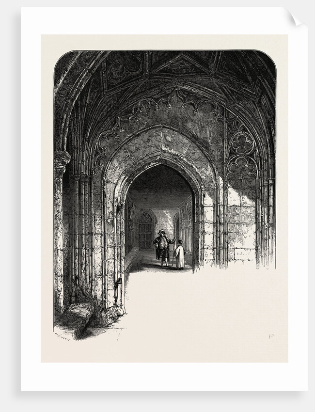 Windsor Castle: The Cloisters by Anonymous