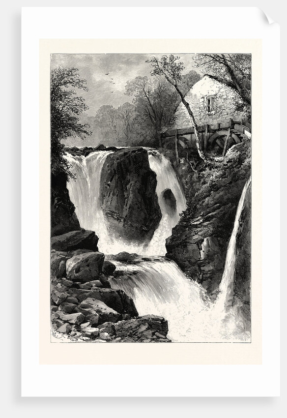 Pandy Mill and Fall, Near Bettws-Y-Coed, North Wales by Anonymous