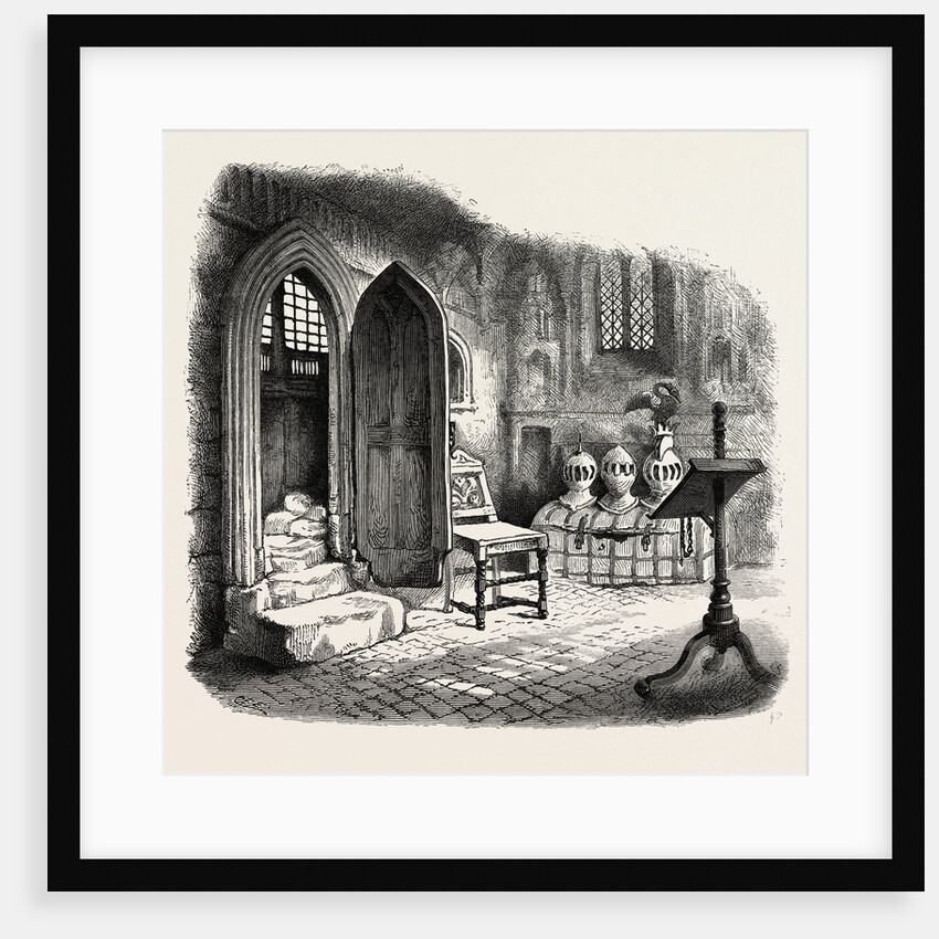 Side Chapel in Warwick Church by Anonymous