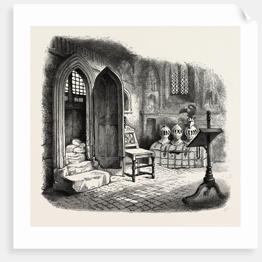 Side Chapel in Warwick Church by Anonymous