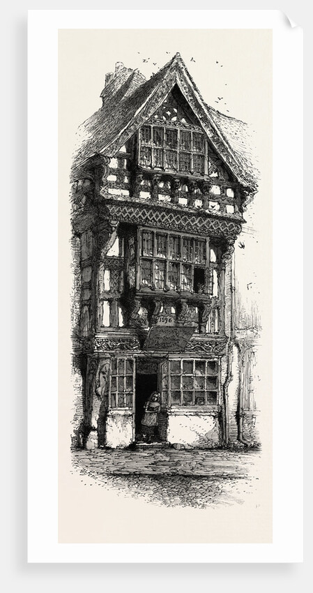 Old House at Stratford, Stratford Upon Avon, Stratford-Upon-Avon by Anonymous