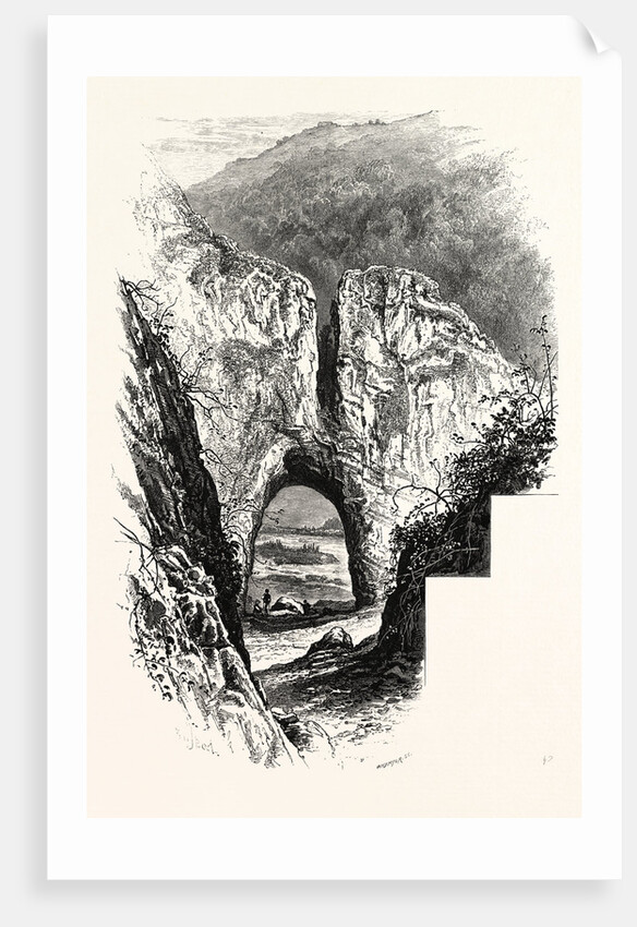 Reynard's Cave, Dove Dale, Peak District, England by Anonymous