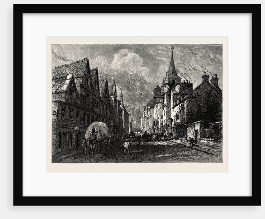 Edinburgh: The Canongate Tolbooth, Scotland by Anonymous