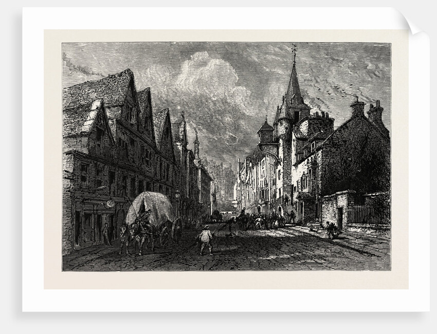 Edinburgh: The Canongate Tolbooth, Scotland by Anonymous