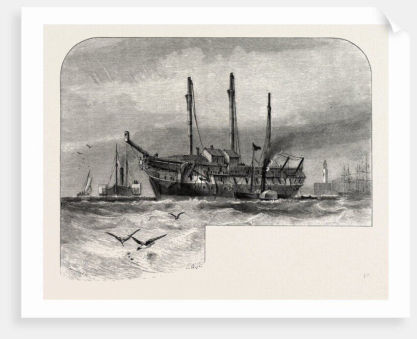 An Old Hulk in the Thames by Anonymous
