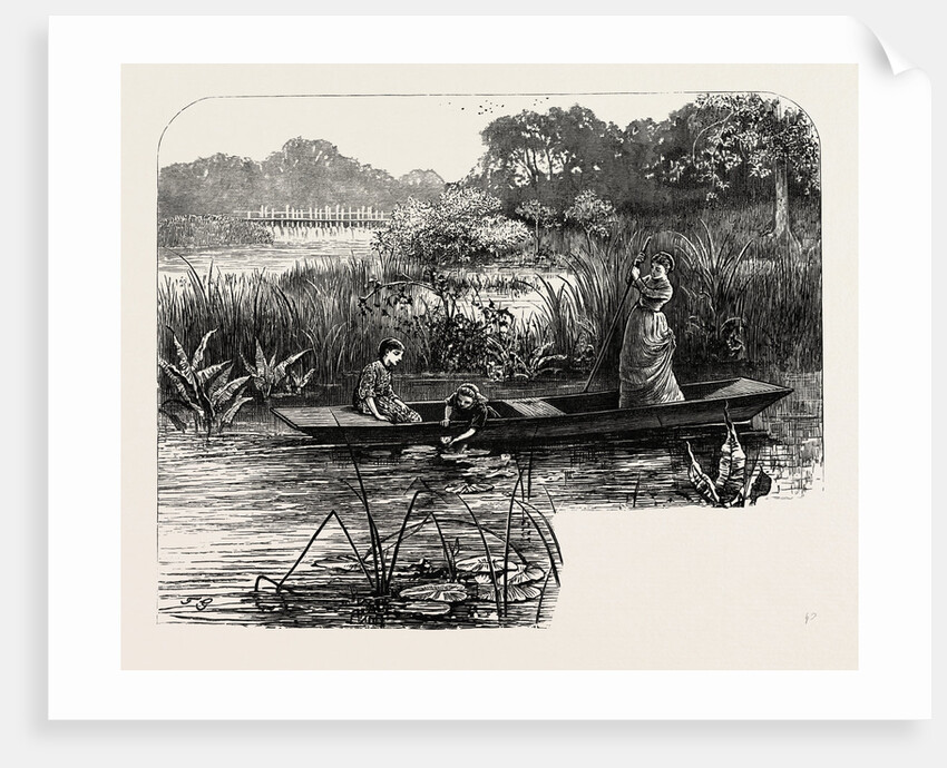 On the Thames, Near Pangbourne by Anonymous