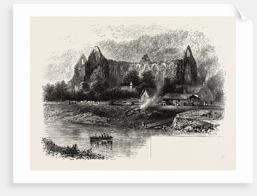 Tintern Abbey, from the River by Anonymous
