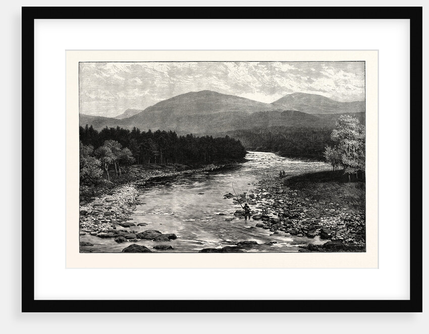 View from the Old Bridge, Invercauld by Anonymous