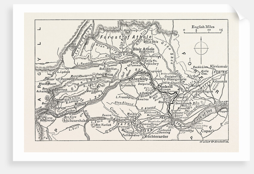 Map of the Tay by Anonymous