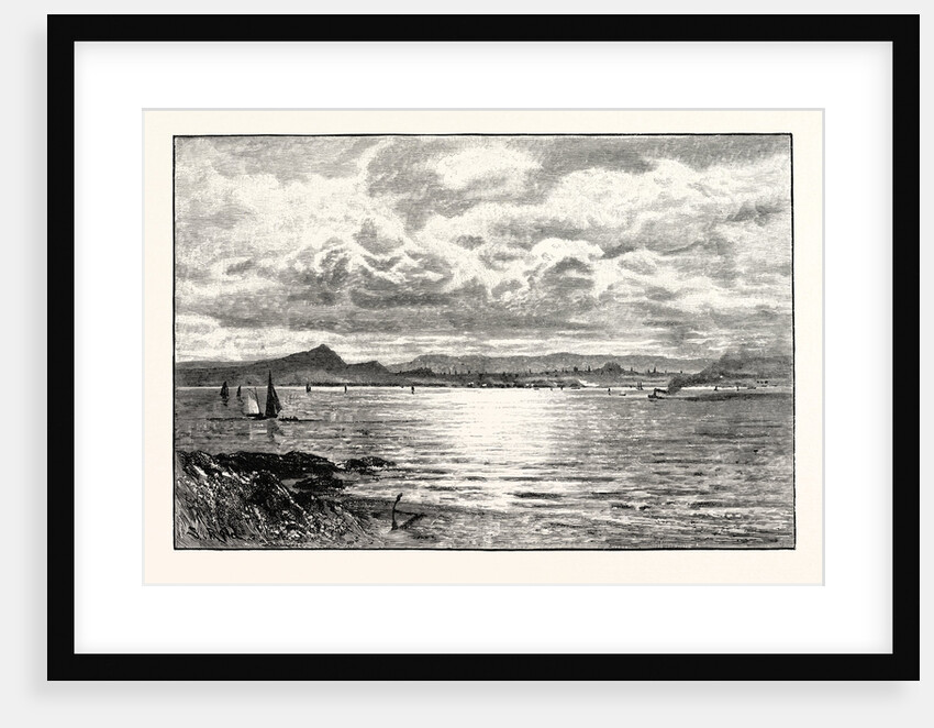 Edinburgh, from the Fife Shore, UK, Scotland by Anonymous