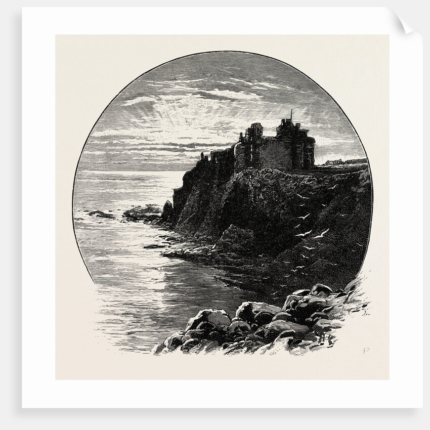 Tantallon Castle, Looking East by Anonymous