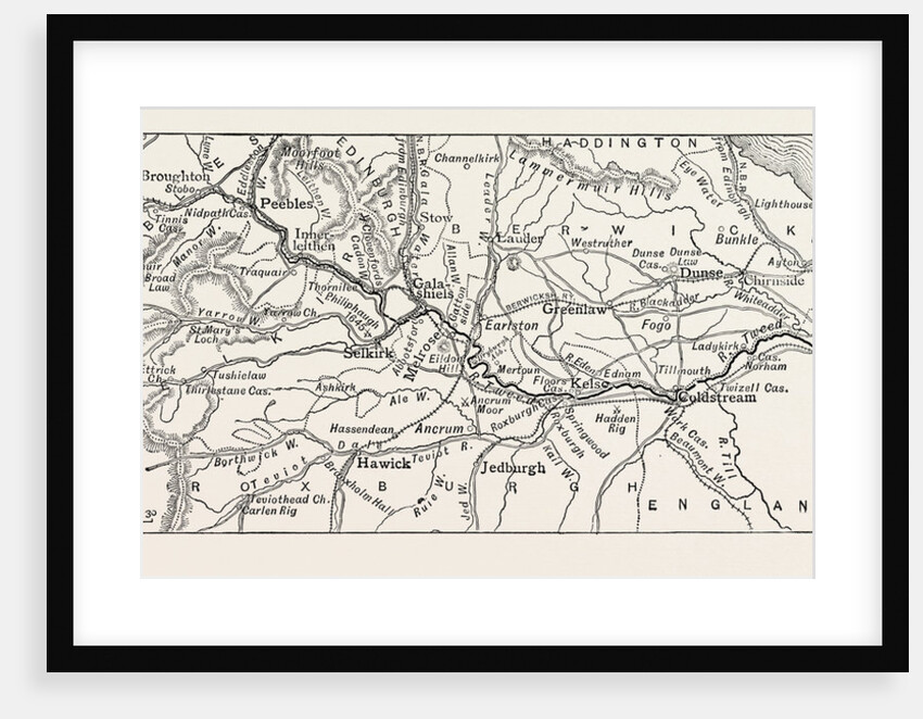 The Course of the Tweed by Anonymous