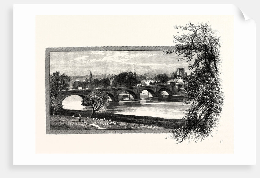 Kelso, with Rennie's Bridge by Anonymous