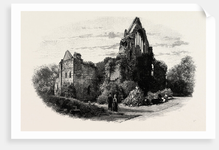 Dryburgh Abbey, from the East by Anonymous