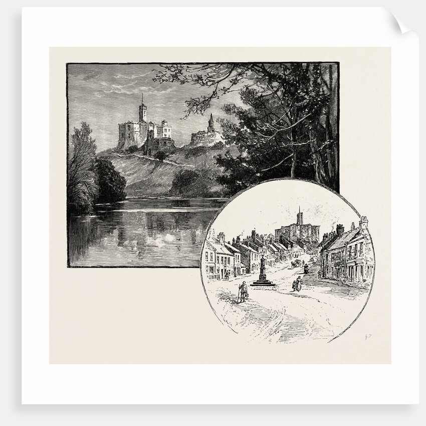 Warkworth Castle by Anonymous