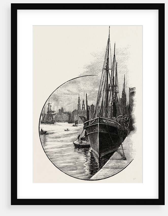 Quay at Newcastle by Anonymous