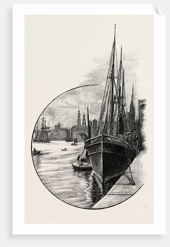 Quay at Newcastle by Anonymous