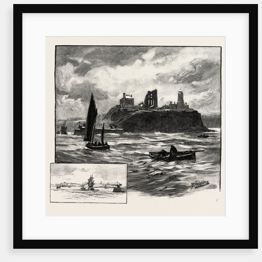 Tynemouth, from the Sea by Anonymous