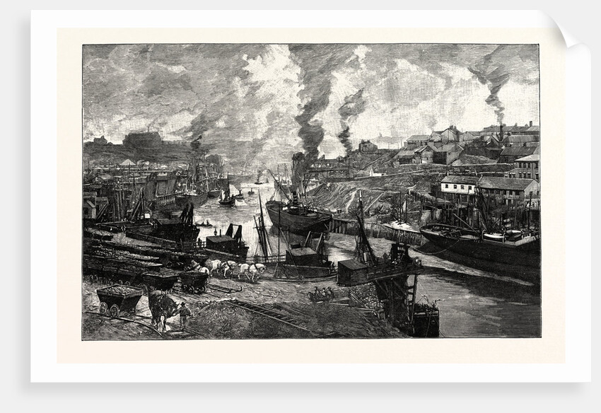 Looking Up the River, Sunderland by Anonymous