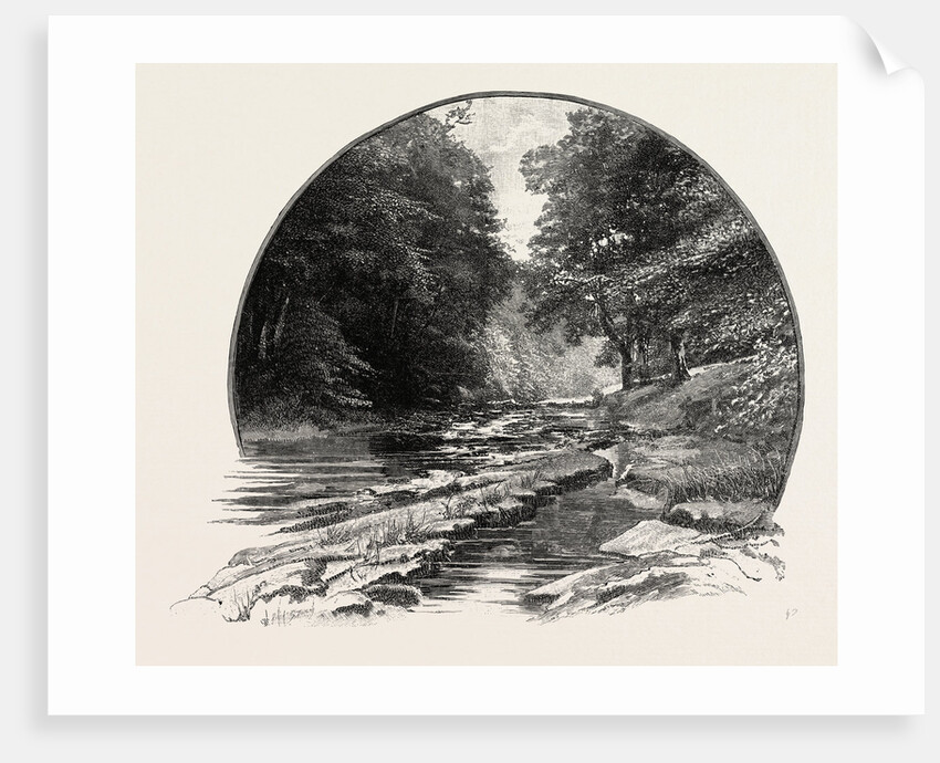 On the Greta at Rokeby by Anonymous