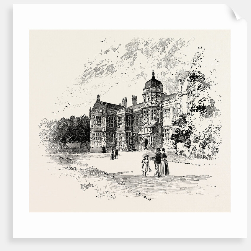 Ingestre Hall by Anonymous