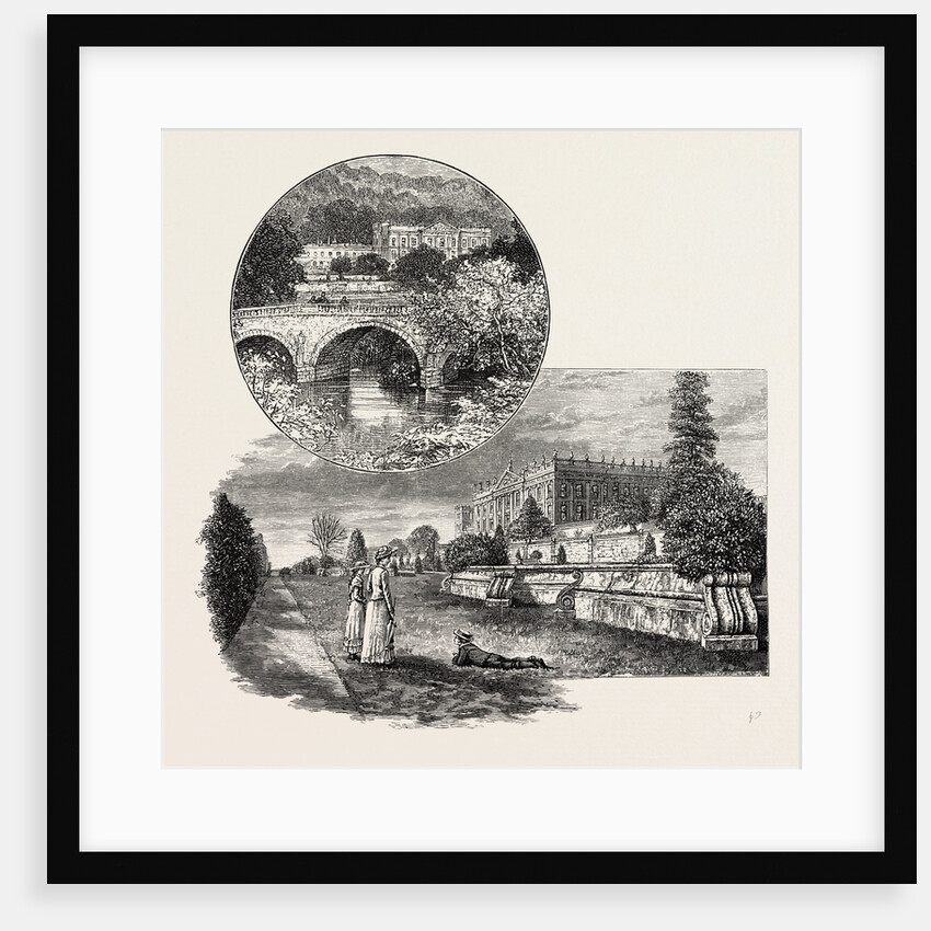 Chatsworth House by Anonymous
