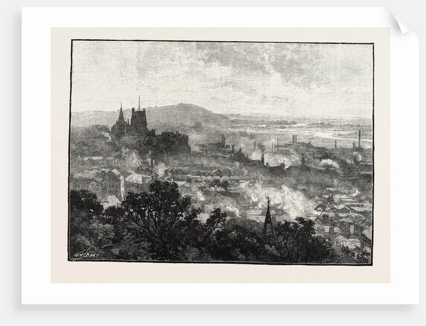Nottingham, from the Castle by Anonymous