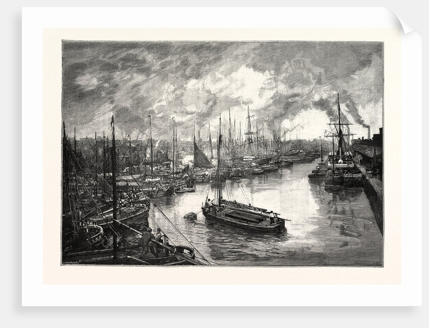 Queen's Dock, Hull by Anonymous