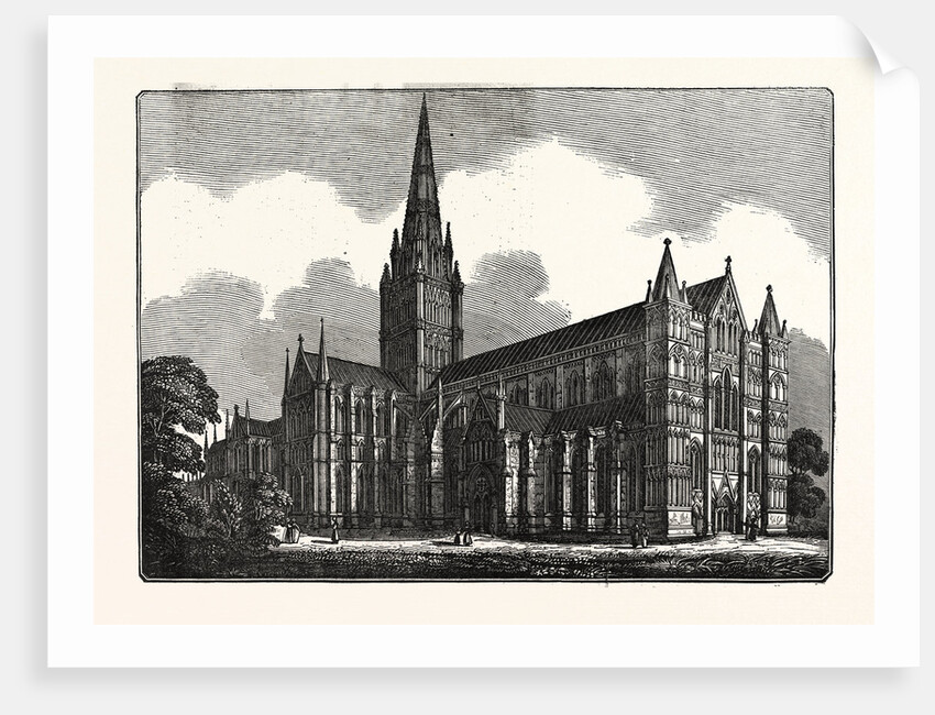 Salisbury Cathedral by Anonymous