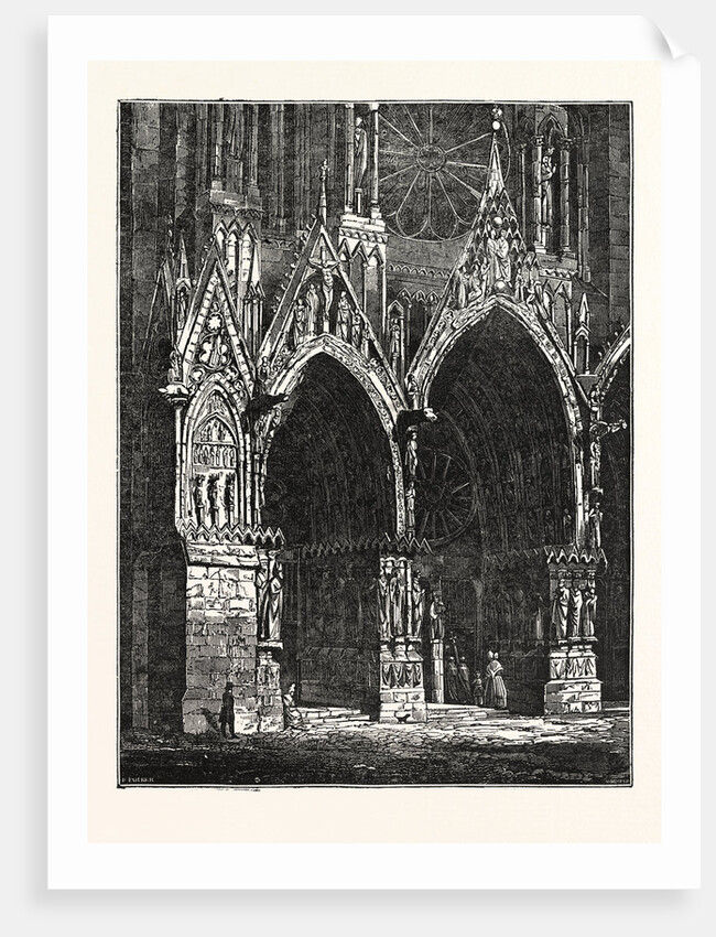 This Cathedral of Rheims, in France by Anonymous