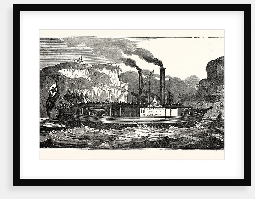 The American Steam Vessel, the Carroll of Carrolton by Anonymous