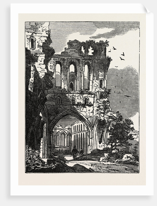 Ruins of Llanthony Abbey by Anonymous