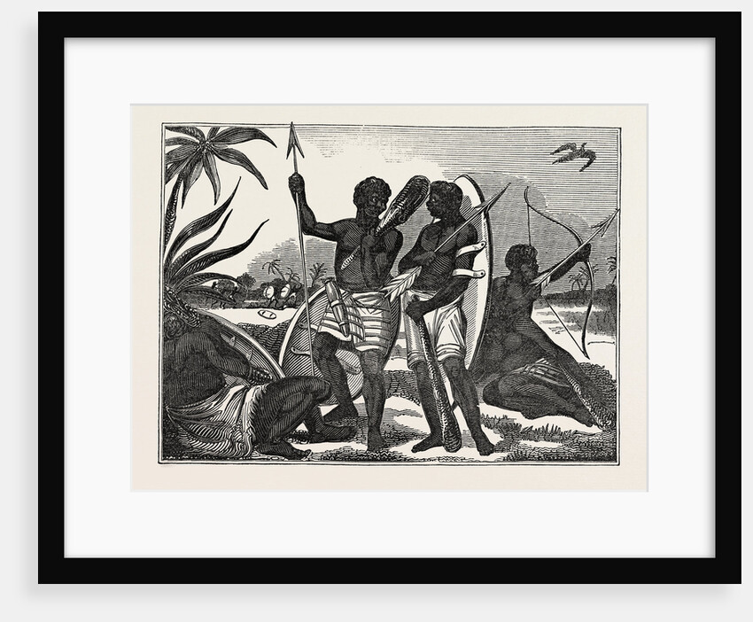 Dress and Arms of the Natives of Madagascar by Anonymous