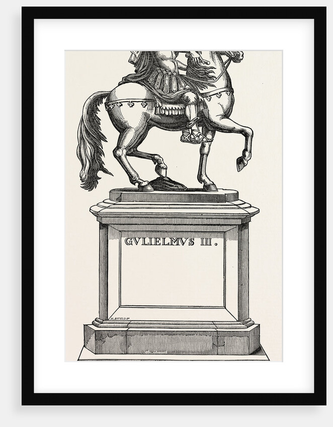 Statue of King William the Third in St. James's Square, London by Anonymous